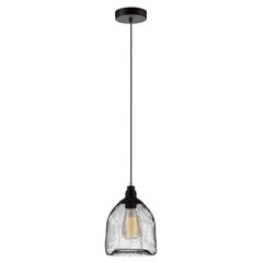 CLA Lighting Indoor Pendants Cheveux Iron Mesh Black Pendant Light Available in 4 Styles Lights-For-You CHEVEUX1 9326191018817