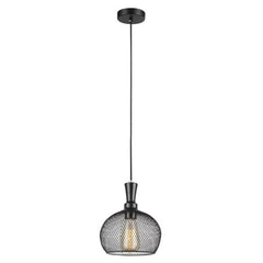 CLA Lighting Indoor Pendants Cheveux Iron Mesh Black Pendant Light Available in 4 Styles Lights-For-You CHEVEUX2 9326191018824