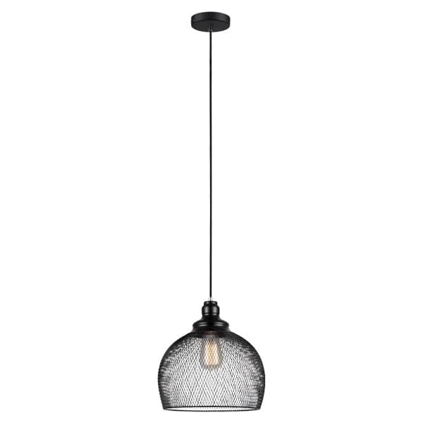 CLA Lighting Indoor Pendants Cheveux Iron Mesh Black Pendant Light Available in 4 Styles Lights-For-You CHEVEUX4 9326191018930