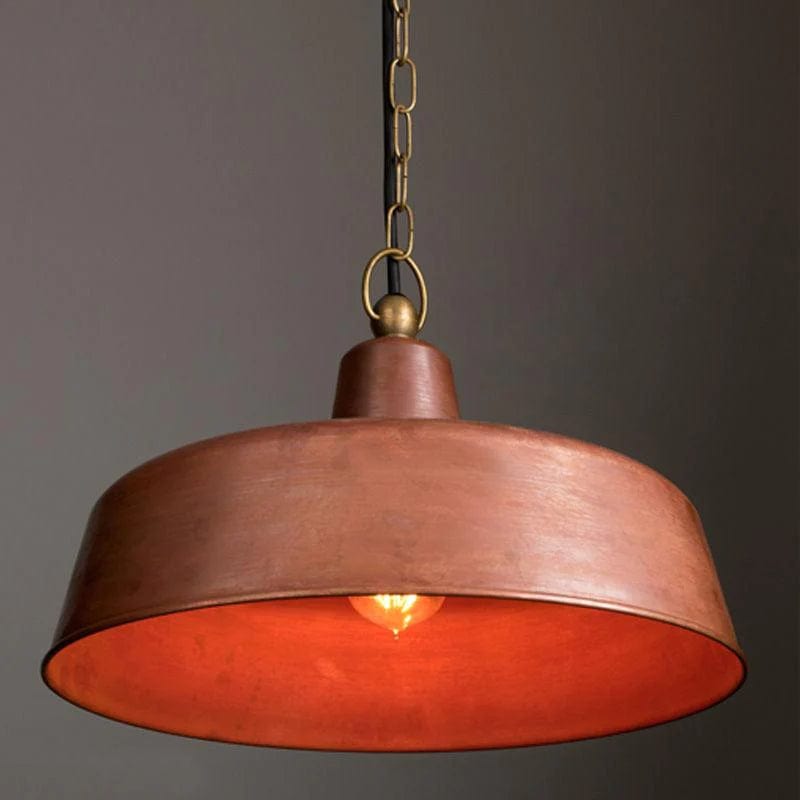 CLA Lighting Indoor Pendants Deksel Pendant Light in Matt Aged Copper Lights-For-You DEKSEL03 9326191029936