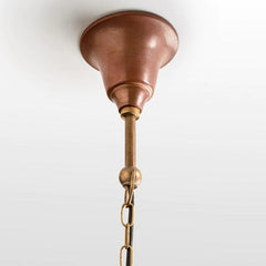 CLA Lighting Indoor Pendants Deksel Pendant Light in Matt Aged Copper Lights-For-You DEKSEL03 9326191029936