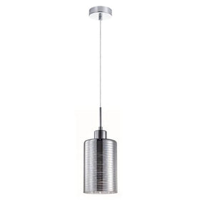 CLA Lighting Indoor Pendants Espejo Interior Pendant Light 1Lt in Chrome or Rose Gold Lights-For-You ESPEJO1 9326191034572