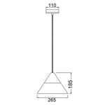 CLA Lighting Indoor Pendants Finn Pendant Light in Blonde Wood (Small/Medium/Long) Lights-For-You