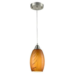 CLA Lighting Indoor Pendants Glaze Pendant Light Hand Blown Glass Lights-For-You GLAZE5 9326191026171