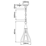 CLA Lighting Indoor Pendants Khaleesi Bell Pendant Light Lights-For-You