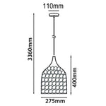 CLA Lighting Indoor Pendants Koper Copper Plated Iron Pendant Light Lights-For-You