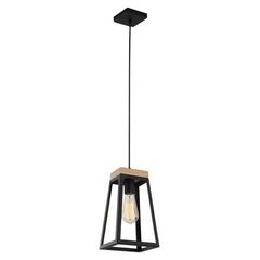 CLA Lighting Indoor Pendants Lanterna Trapezium Wood Pendant Light Lights-For-You LANTERNA1 9326191023163