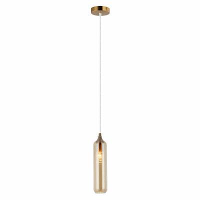 CLA Lighting Indoor Pendants Manga Glass Cylinder Pendant Light 1Lt Lights-For-You
