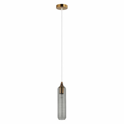 CLA Lighting Indoor Pendants Manga Glass Cylinder Pendant Light 1Lt Lights-For-You MANGA1 9326191037849