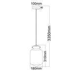 CLA Lighting Indoor Pendants Mason Pendant Light Lights-For-You