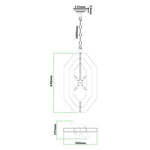 CLA Lighting Indoor Pendants Orbita Pendant Light (4 or 8 Lights ) Lights-For-You