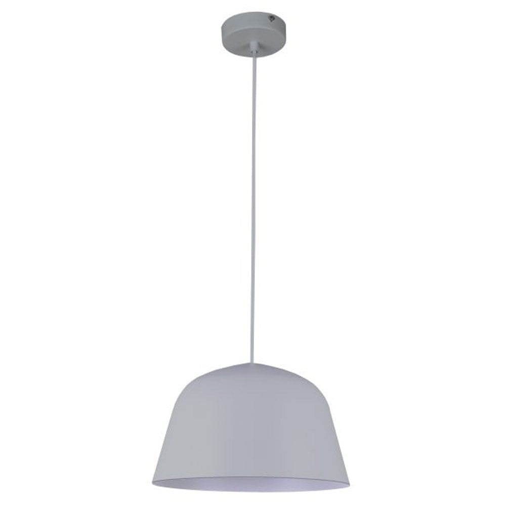 CLA Lighting Indoor Pendants Pastel Angled Dome Shape Pendant Light 1Lt Lights-For-You PASTEL04A 9326191036347