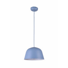 CLA Lighting Indoor Pendants Pastel Angled Dome Shape Pendant Light 1Lt Lights-For-You PASTEL06A 9326191036361