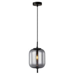 CLA Lighting Indoor Pendants Pino Jar Pendant Light in Opal Matte or Smokey Black Lights-For-You PINO7