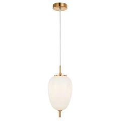 CLA Lighting Indoor Pendants Pino Oval Pendant Light in Opal Matte or Smokey Black Lights-For-You PINO2