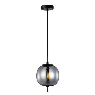CLA Lighting Indoor Pendants Pino Round Pendant Light in Opal Matte or Smokey Black Lights-For-You PINO5