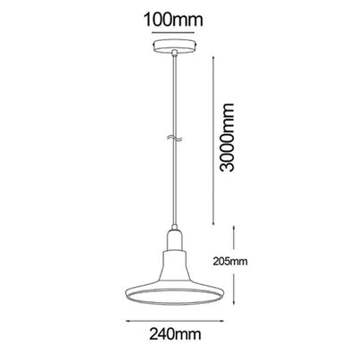 CLA Lighting Indoor Pendants Riverina Pendant Light Lights-For-You RIVERINA 9326191018886