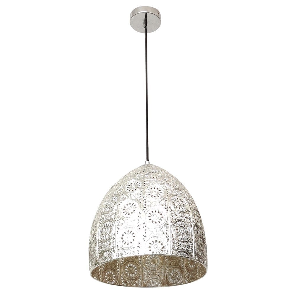 CLA Lighting Indoor Pendants Sari Pendant Light Embossed Ellipse Lights-For-You SARI2 9326191036668