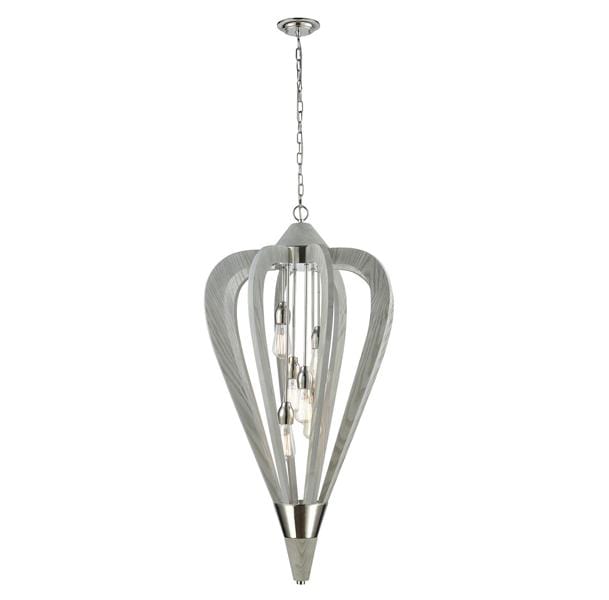 CLA Lighting Indoor Pendants Senorita Pendant Light in Polished Nickel Lights-For-You SENORITA6 9326191024382