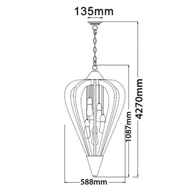 CLA Lighting Indoor Pendants Senorita Pendant Light Lights-For-You