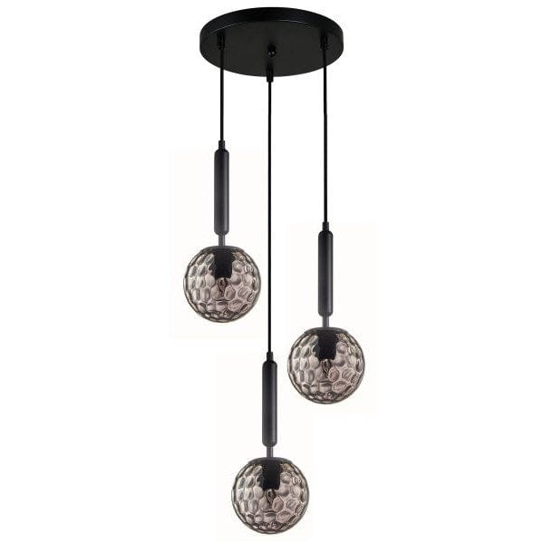 CLA Lighting Indoor Pendants Trattino Round, Bar Pendant Light 3Lt Lights-For-You TRATTINO2X3R 9326191034923