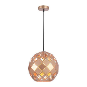 CLA Lighting Indoor Pendants Tuile Pendant Light Interior Embossed Tile Iron Lights-For-You TUILE5 9326191033131