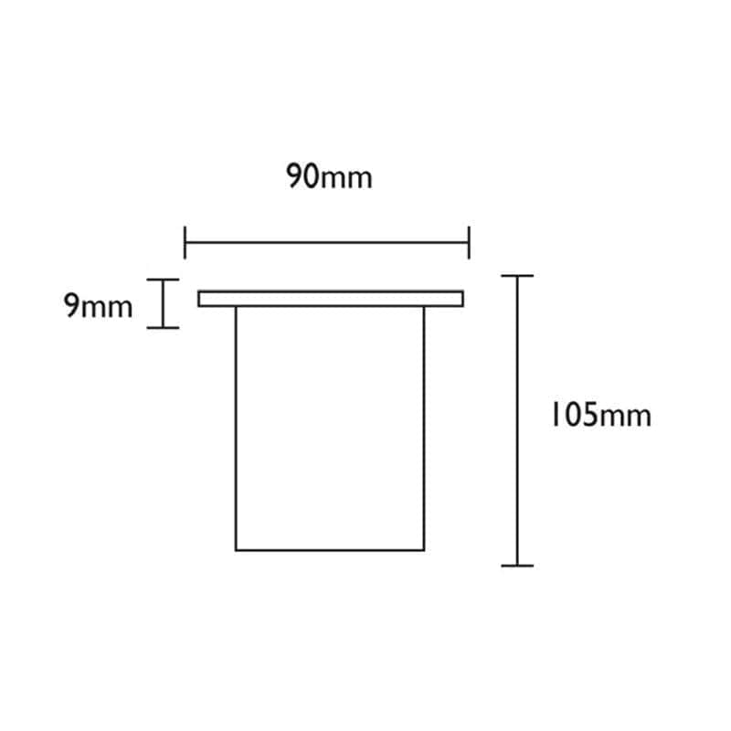 CLA Lighting Inground Lights Inground/ Steplight Small Round Eyelid Faaceplates Lights-For-You