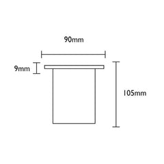 CLA Lighting Inground Lights Inground/ Steplight Small Round Eyelid Faaceplates Lights-For-You