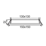 CLA Lighting LED Downlights SlickTRI LED Downlight 9w White Lights-For-You SLICKTRI1S 9326191032516
