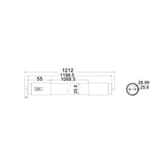 CLA Lighting LED Globes 24w LED T8 5 Foot Globe Lights-For-You PT8TRI2 9326191037795