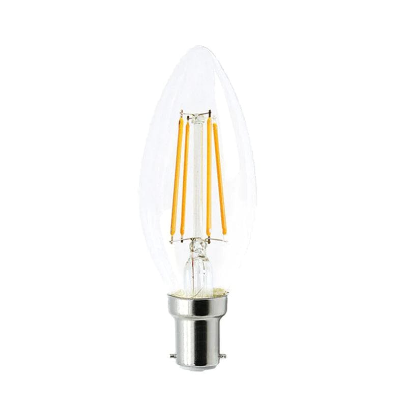 CLA Lighting LED Globes 4w LED B22, E27, B15, E14 Candle Globe Warm White Lights-For-You CF42DIM 9326191030604