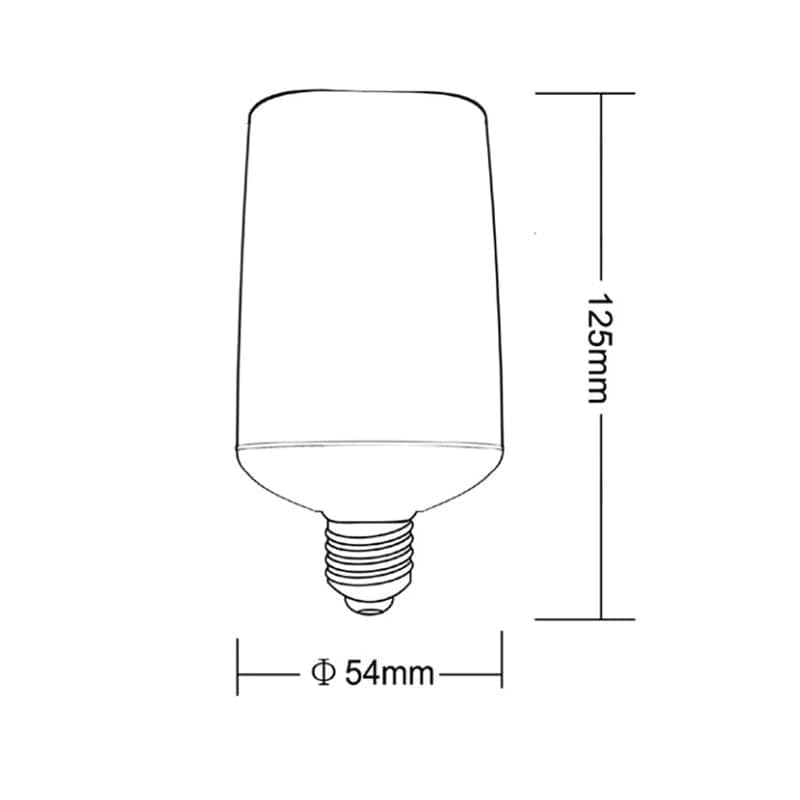 CLA Lighting LED Globes 5w LED E27,B22 Globe Warm White Lights-For-You