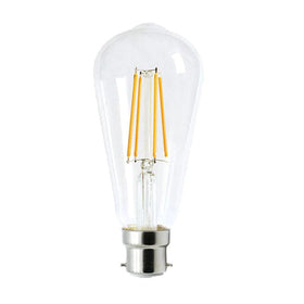 CLA Lighting LED Globes 8w LED B22, E27 Pear Globe Warm White Lights-For-You CF26DIM 9326191030444