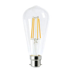 CLA Lighting LED Globes 8w LED B22, E27 Pear Globe Warm White Lights-For-You CF26DIM 9326191030444