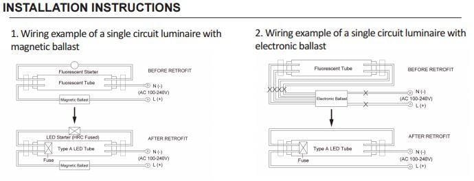 CLA Lighting LED Globes 9w,18w LED T8 Globe Warm White Lights-For-You