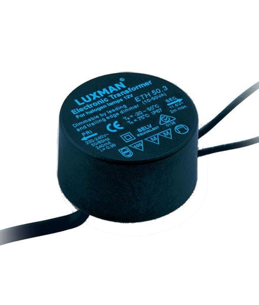 CLA Lighting Lighting Accessories Waterproof Electronic Transformer Round 50VA Lights-For-You ETH50.302VA 9327168095060