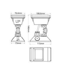 CLA Lighting Motion Sensors Adjustable Infrared Motion Sensor Surface Mounted Lights-For-You