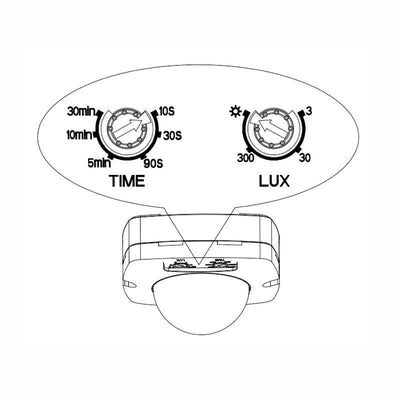 CLA Lighting Motion Sensors Sens Series Infrared Motion Sensors Lights-For-You SENS005 9326191025129