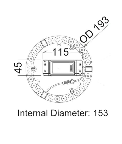 CLA Lighting Oyster Lights 12w LED Globe Oyster Conversion Lights-For-You CKTRI01 9326191031786