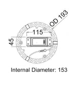 CLA Lighting Oyster Lights 12w LED Globe Oyster Conversion Lights-For-You CKTRI01 9326191031786