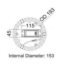 CLA Lighting Oyster Lights 12w LED Globe Oyster Conversion Lights-For-You CKTRI01 9326191031786