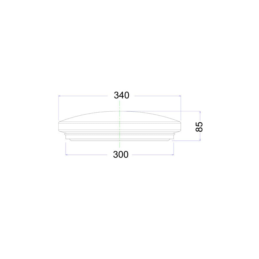 CLA Lighting Oyster Lights Smart 18W LED Dimmable Oyster Light White Lights-For-You SMTOYS1 9326191032240