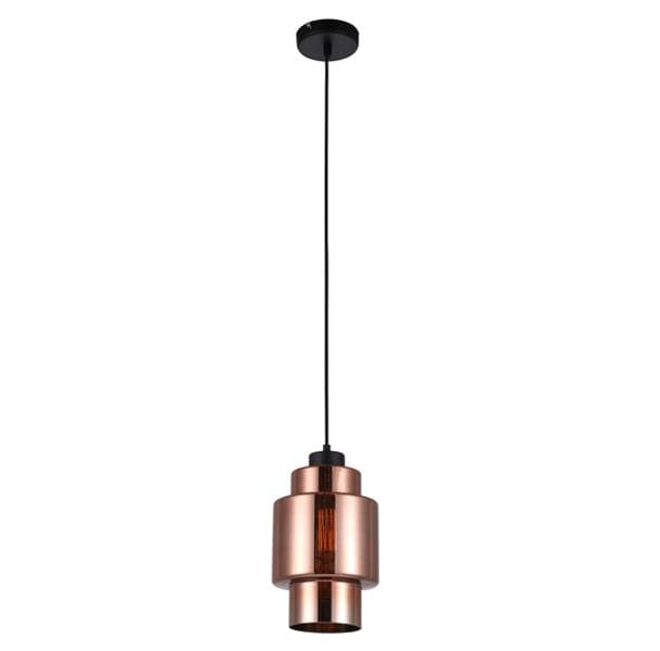 CLA Lighting Pendant Light Copper Glass / Double Cylinder Lamina Copper Glass Pendant Light Available in 3 Styles Lights-For-You LAMINA3