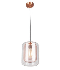 CLA Lighting Pendant Light Copper Oblong Glass Pendant Light Lights-For-You TONO2