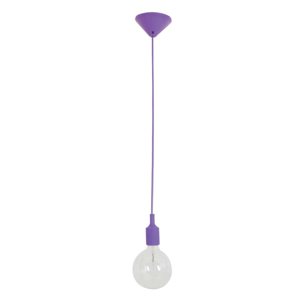 CLA Lighting Pendant Light Purple Pen Silicone Pendant Light Lights-For-You PEN6