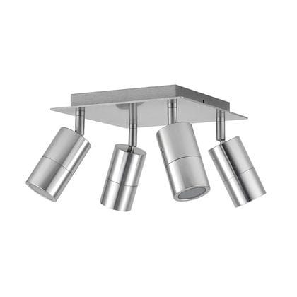 CLA Lighting Spot Lights Poseidon 4 Light Ceiling Spotlight Square Plate Lights-For-You PG4SQT 9326191029714