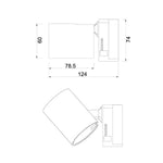 CLA Lighting Spot Lights Single Circuit Track Head GU10 Spot Lights Lights-For-You