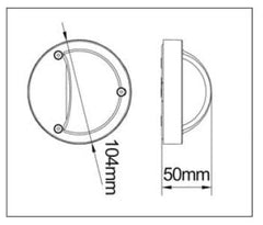 CLA Lighting Surface Mounted Surface Mounted Eyelid Light Lights-For-You