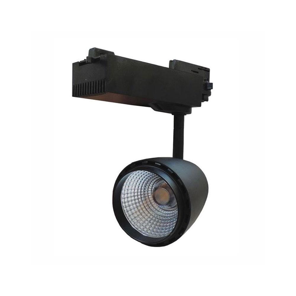 CLA Lighting Track Lighting Black (3000K) LED Dimmable Track Light 30W Lights-For-You TRKBLHDW