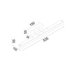 CLA Lighting Vanity Lights Vanitas LED Vanity Light CCT Medium 12w Lights-For-You